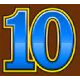 10 symbol in Mega Moolah Pokie