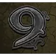 9 symbol in Immortal Romance Pokie