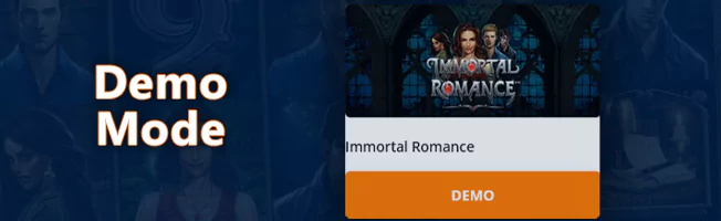 Play Immortal Romance Pokie in Demo Mode