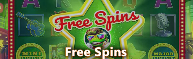 Get free spins in the Elvis frog in Vegas pokie game