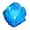 Sky blue sapphire symbol at Bonanza pokie