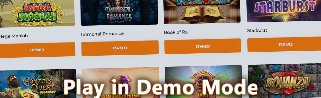 Play online pokies in demo mode