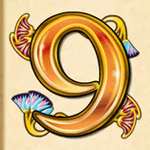 9 symbol in Cleopatra pokie