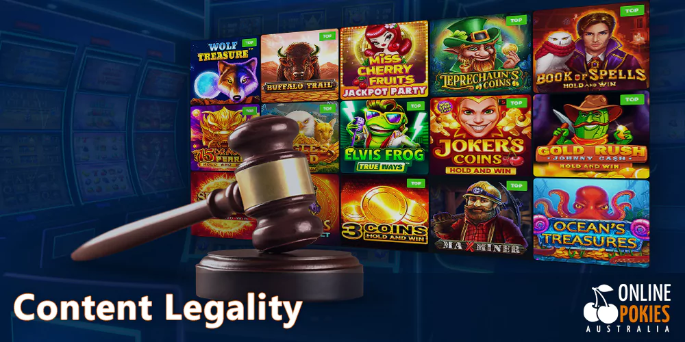 content legality at Pokies.eu.com