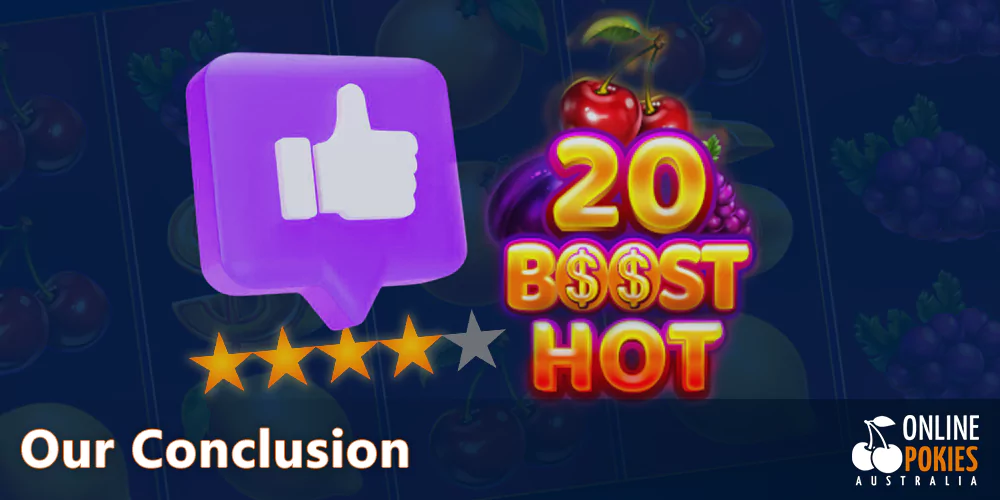 20 Boost Hot game conclusions for Australians