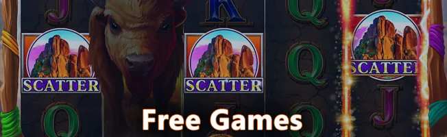 Free games in Big Wild Buffalo pokie